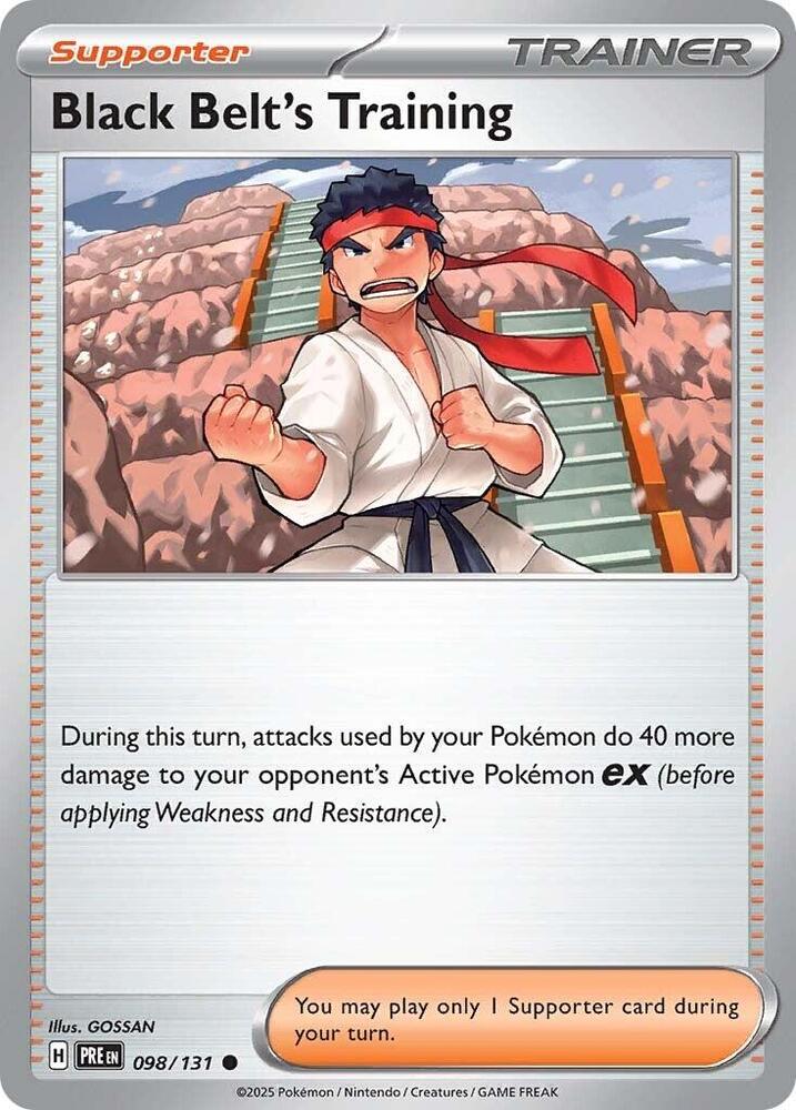 Black Belt's Training (098/131) [Scarlet & Violet: Prismatic Evolutions] | Devastation Store