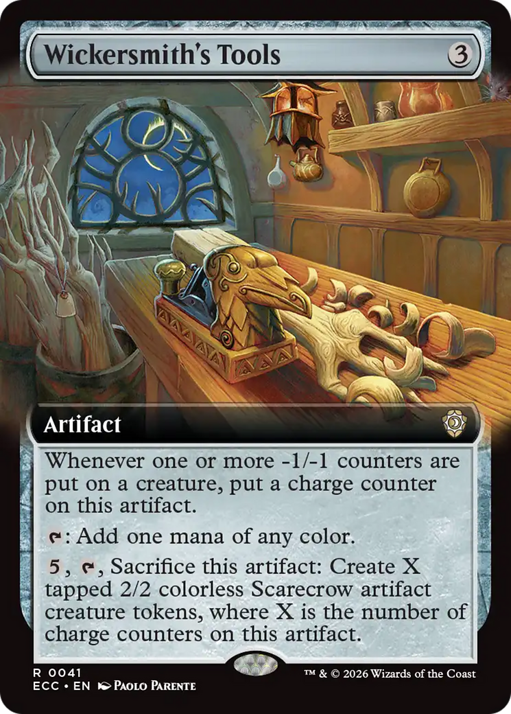 Wickersmith's Tools (Extended Art) [Lorwyn Eclipsed Commander] | Devastation Store