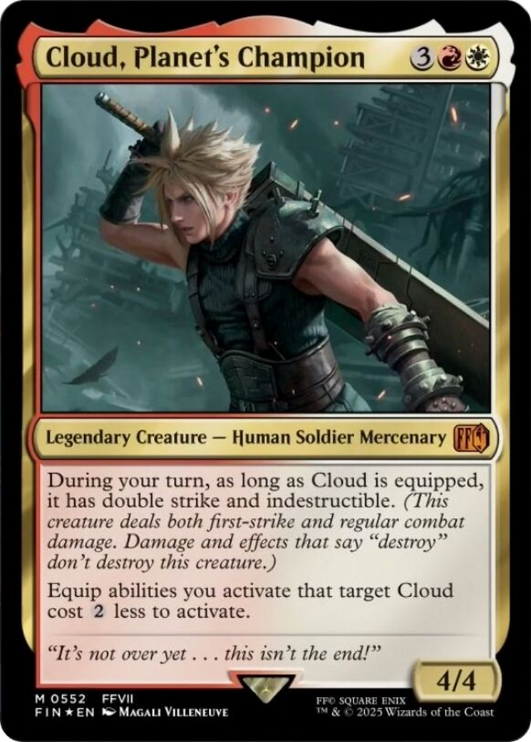 Cloud. Planet's Champion [FINAL FANTASY] | Devastation Store