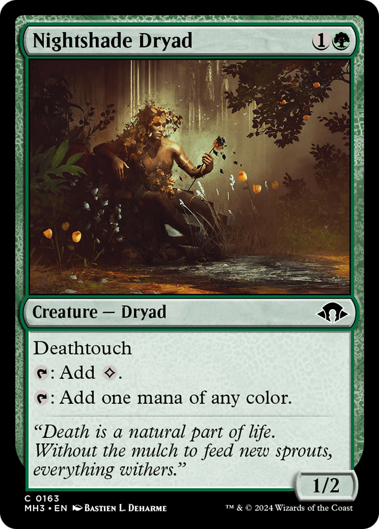 Nightshade Dryad [Modern Horizons 3] | Devastation Store