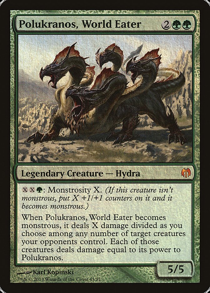 Polukranos, World Eater [Duel Decks: Heroes vs. Monsters] | Devastation Store