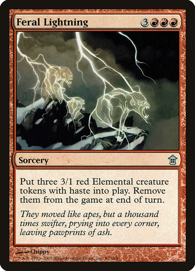 Feral Lightning [Saviors of Kamigawa] | Devastation Store