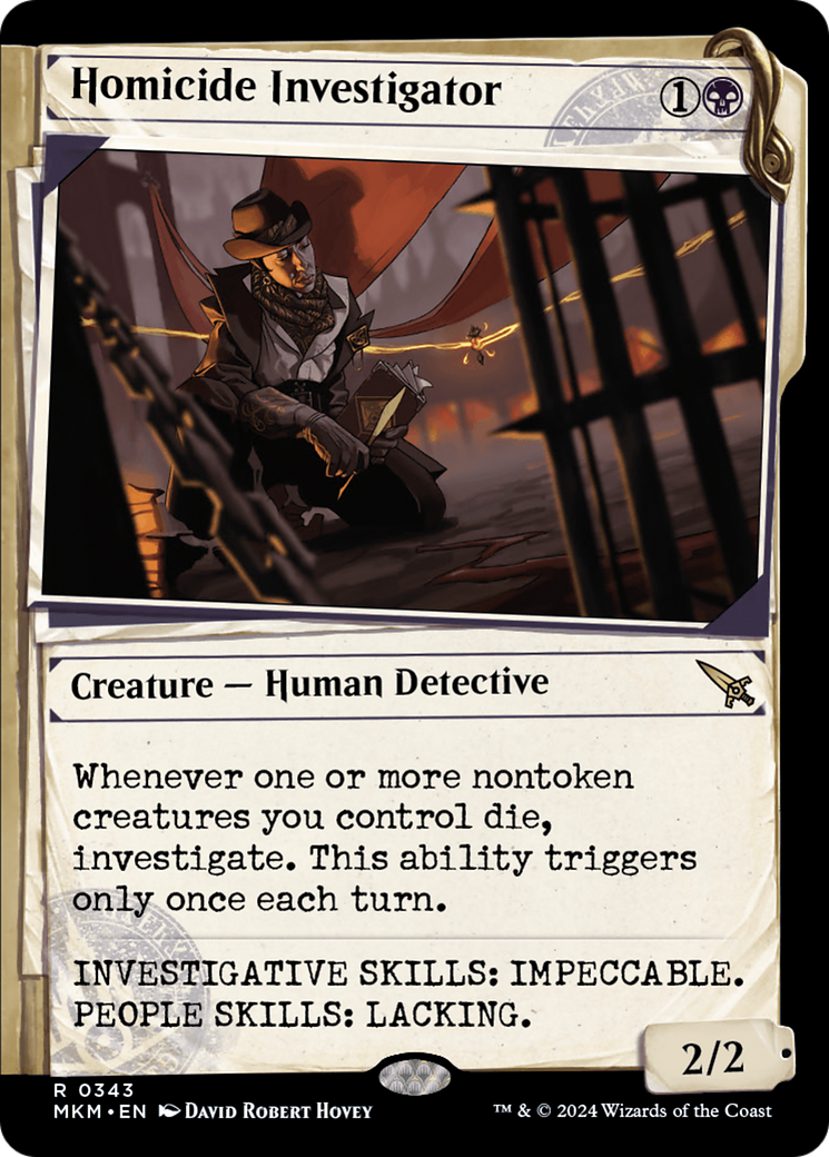 Homicide Investigator (Showcase) [Murders at Karlov Manor] | Devastation Store