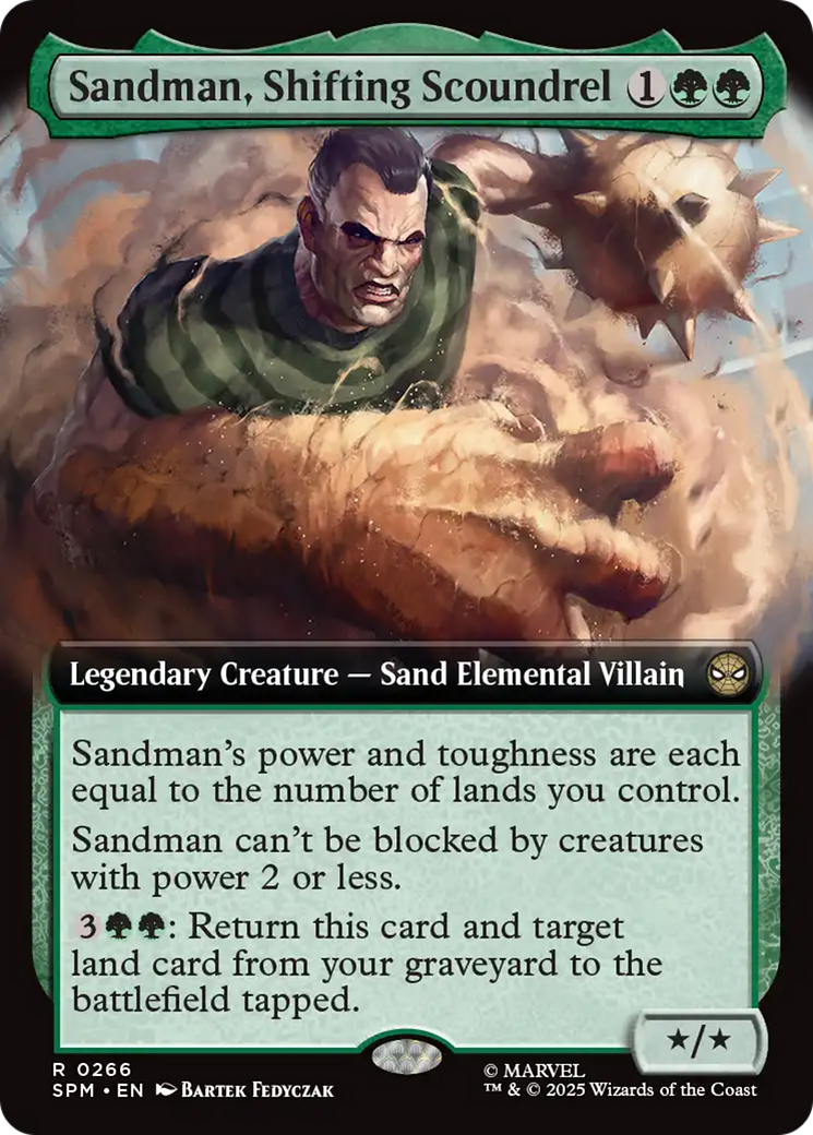 Sandman, Shifting Scoundrel (Extended Art) [Marvel's Spider-Man] | Devastation Store