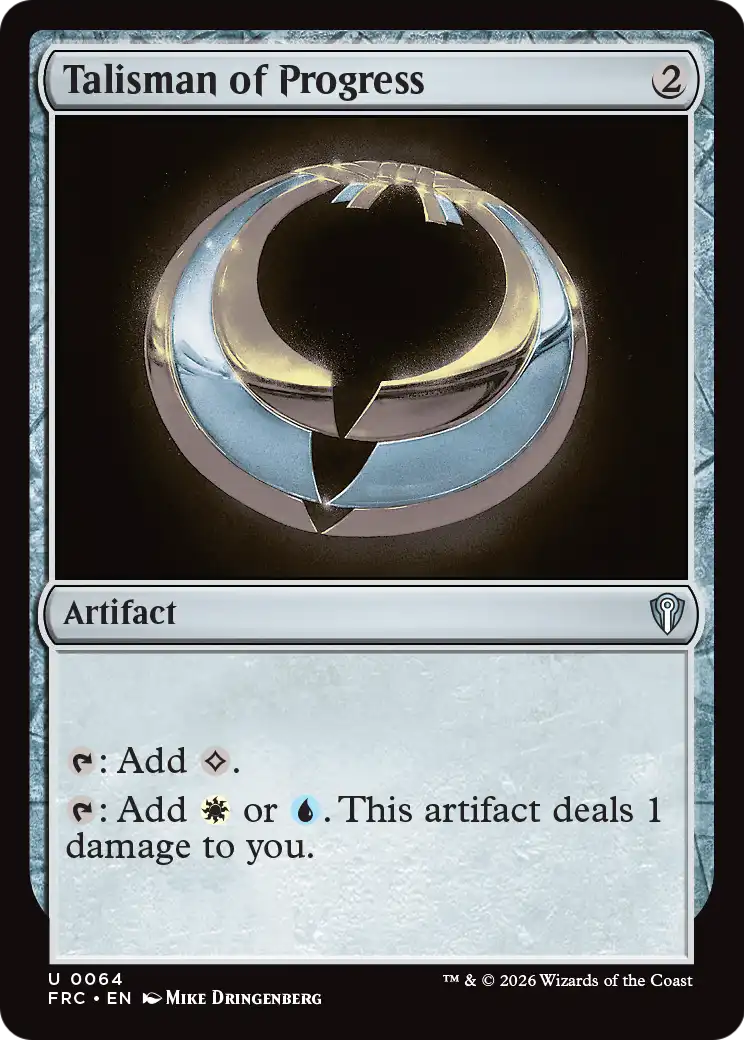Talisman of Progress [Reality Fracture Commander] | Devastation Store