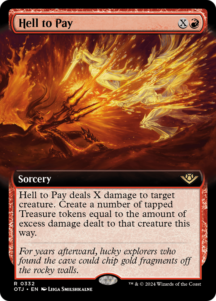 Hell to Pay (Extended Art) [Outlaws of Thunder Junction] | Devastation Store