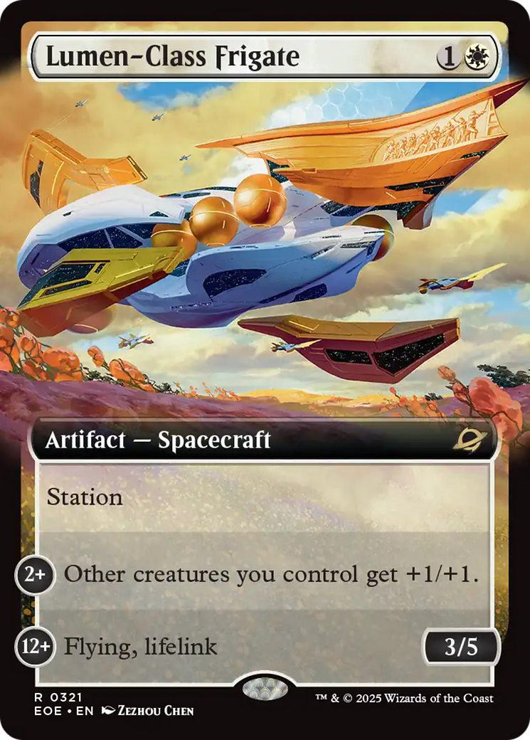 Lumen-Class Frigate (Extended Art) [Edge of Eternities] | Devastation Store