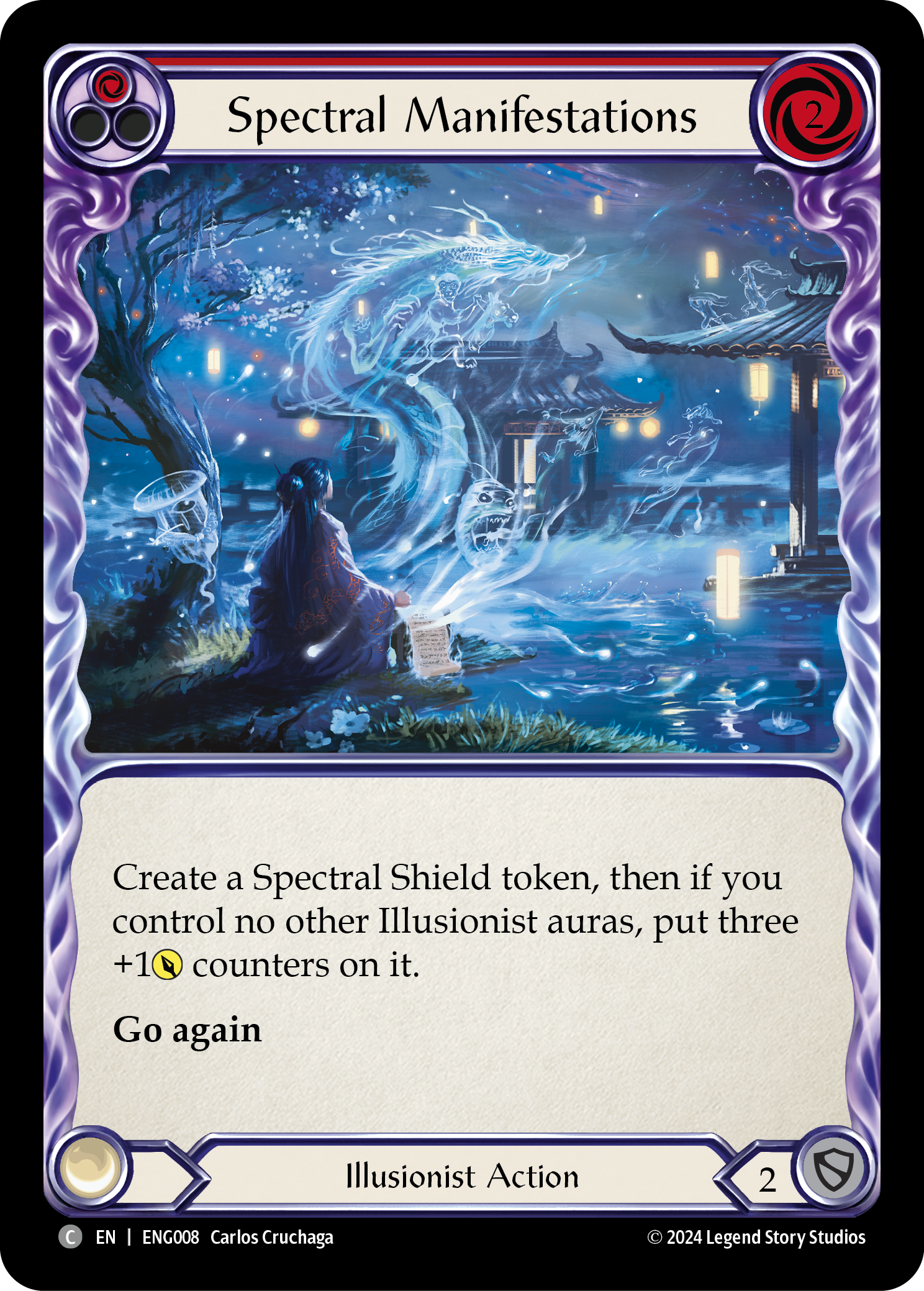 Spectral Manifestations [ENG008] (Part the Mistveil Enigma Blitz Deck) | Devastation Store