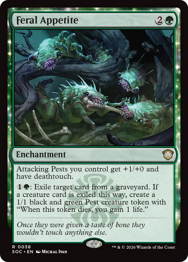 Feral Appetite [Secrets of Strixhaven Commander] | Devastation Store