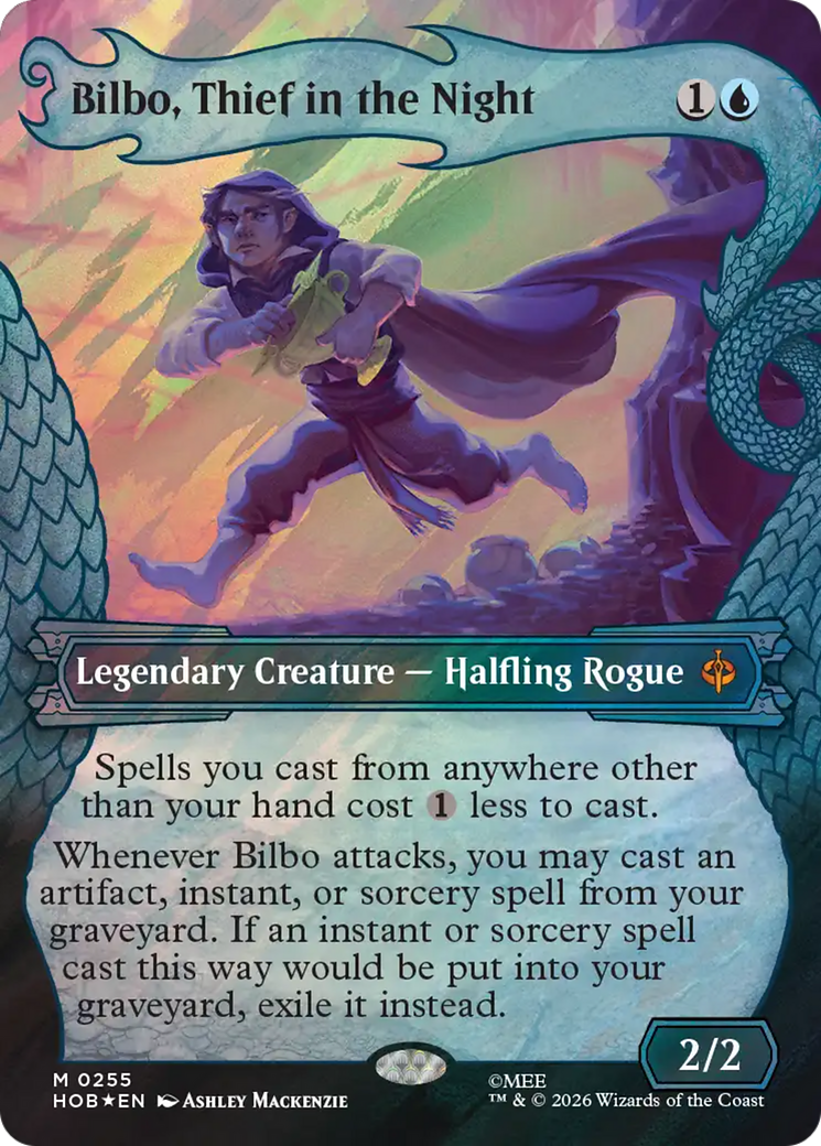 Bilbo, Thief in the Night (Showcase) (Surge Foil) [The Hobbit] | Devastation Store