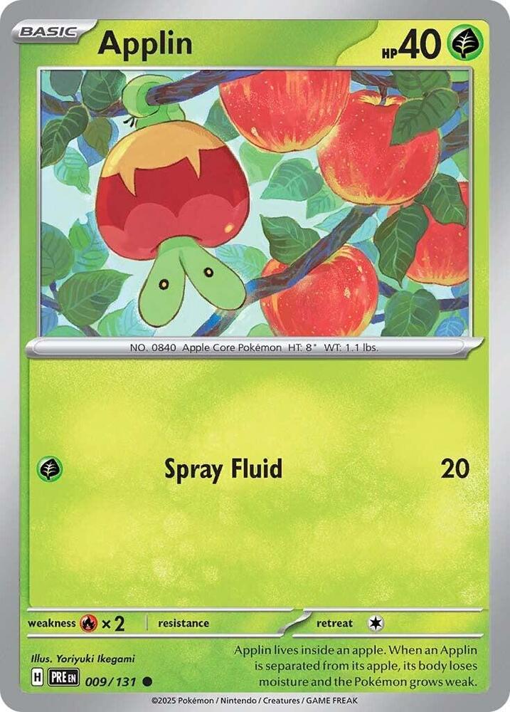 Applin (009/131) [Scarlet & Violet: Prismatic Evolutions] | Devastation Store