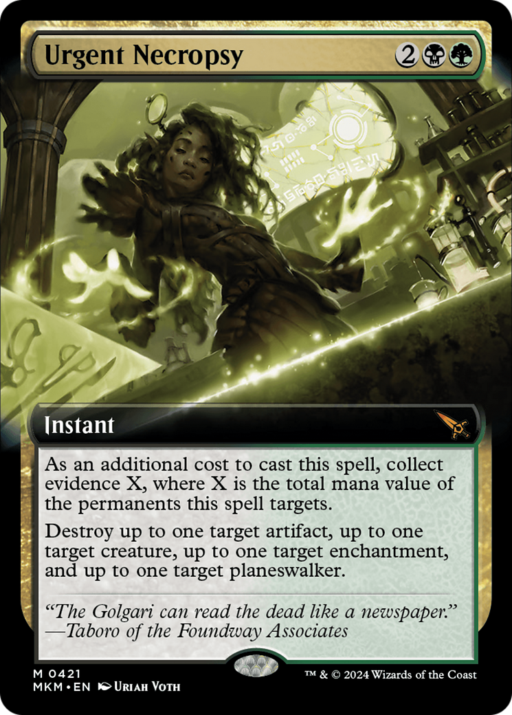 Urgent Necropsy (Extended Art) [Murders at Karlov Manor] | Devastation Store