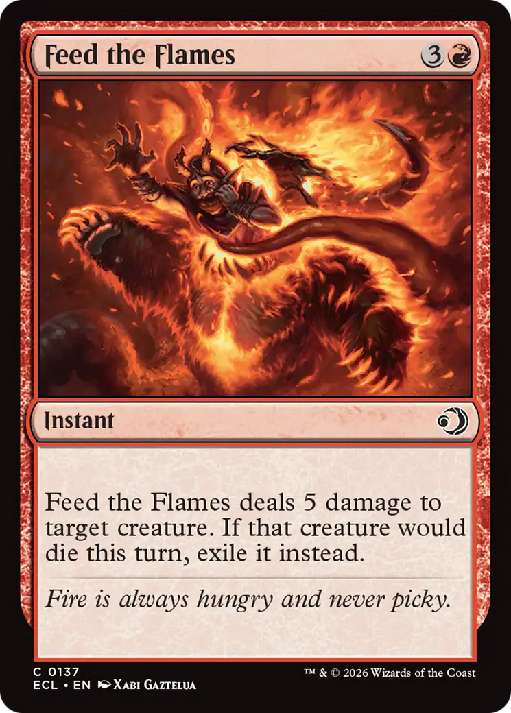 Feed the Flames [Lorwyn Eclipsed] | Devastation Store