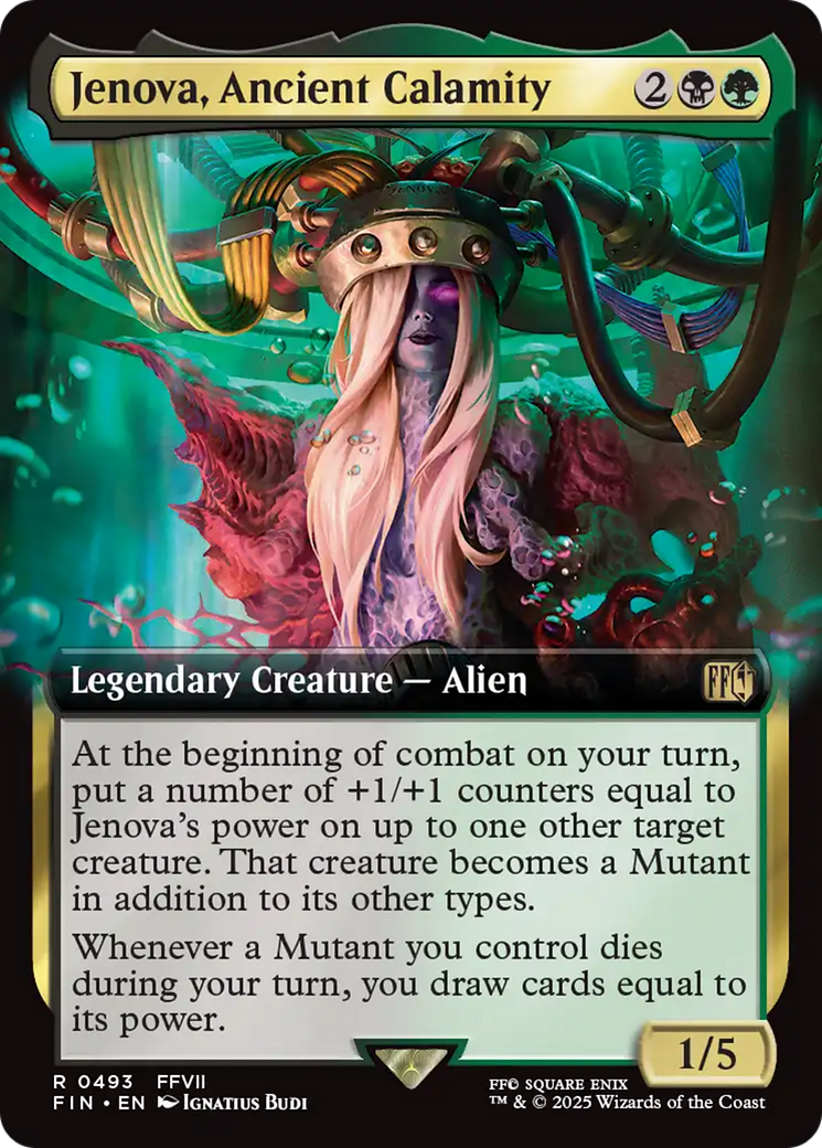 Jenova, Ancient Calamity Art Card [FINAL FANTASY Art Series] | Devastation Store