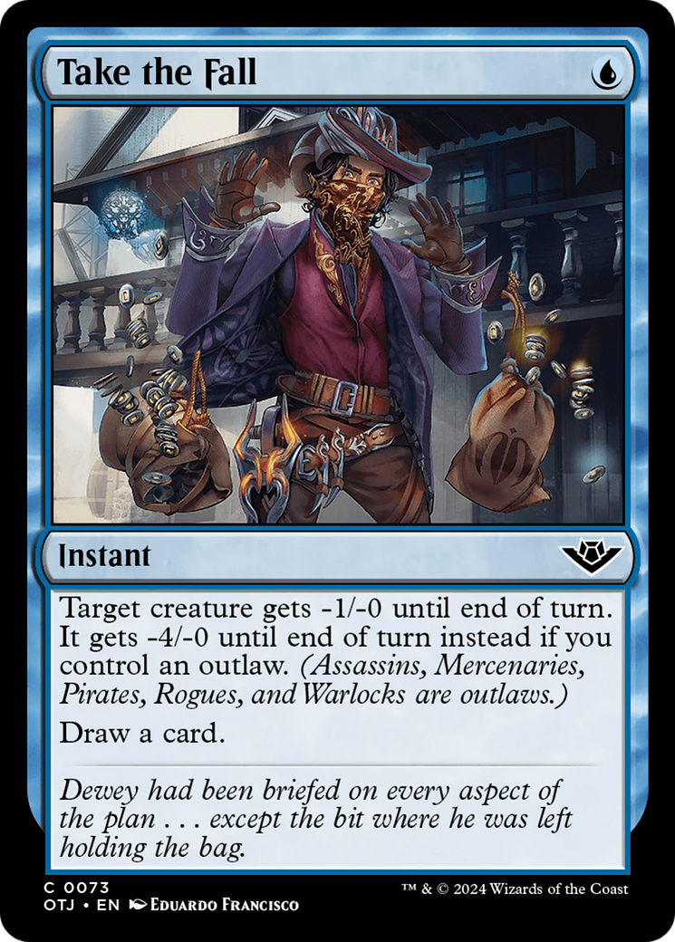 Take the Fall [Outlaws of Thunder Junction] | Devastation Store