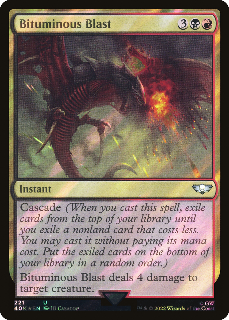 Bituminous Blast [Modern Horizons 3 Commander] | Devastation Store