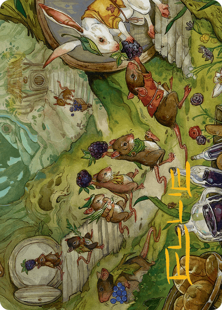 For the Common Good Art Card (43/54) (Gold-Stamped Signature) [Bloomburrow Art Series] | Devastation Store