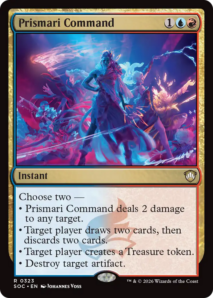 Prismari Command [Secrets of Strixhaven Commander] | Devastation Store