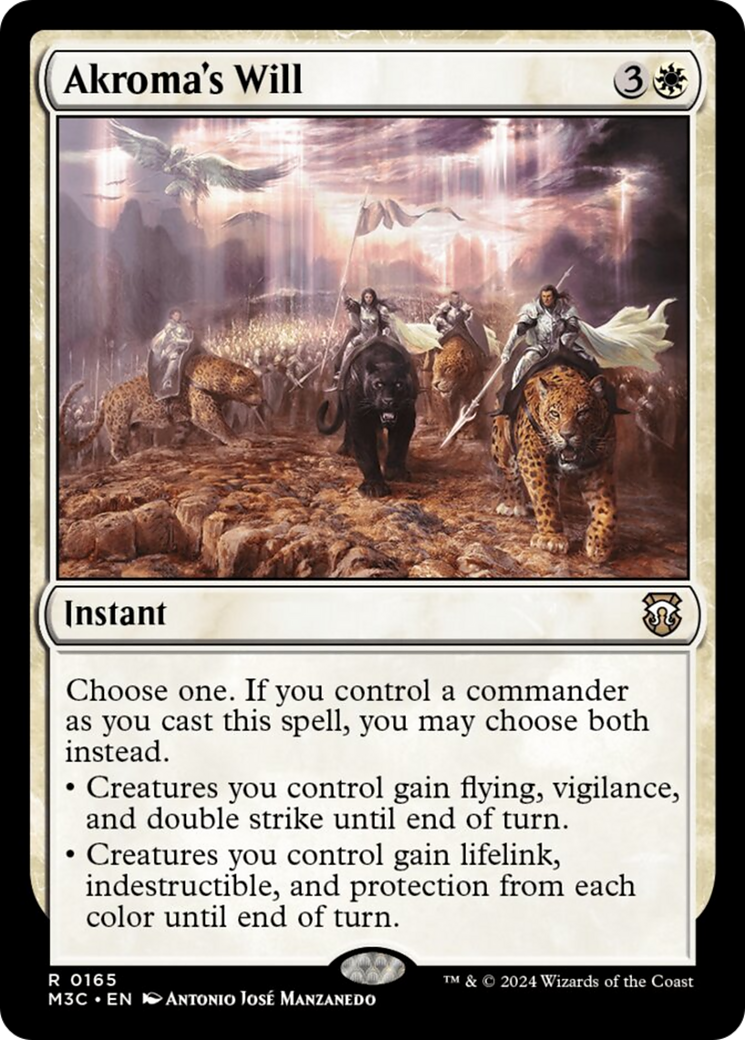 Akroma's Will [Modern Horizons 3 Commander] | Devastation Store