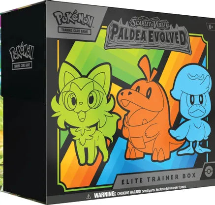 POKEMON TCG Paldea Evolved Elite Trainer Box | Devastation Store