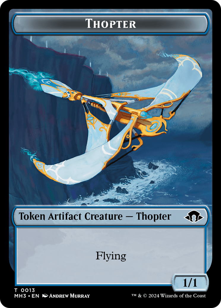 Phyrexian Germ // Thopter Double-Sided Token [Modern Horizons 3 Tokens] | Devastation Store