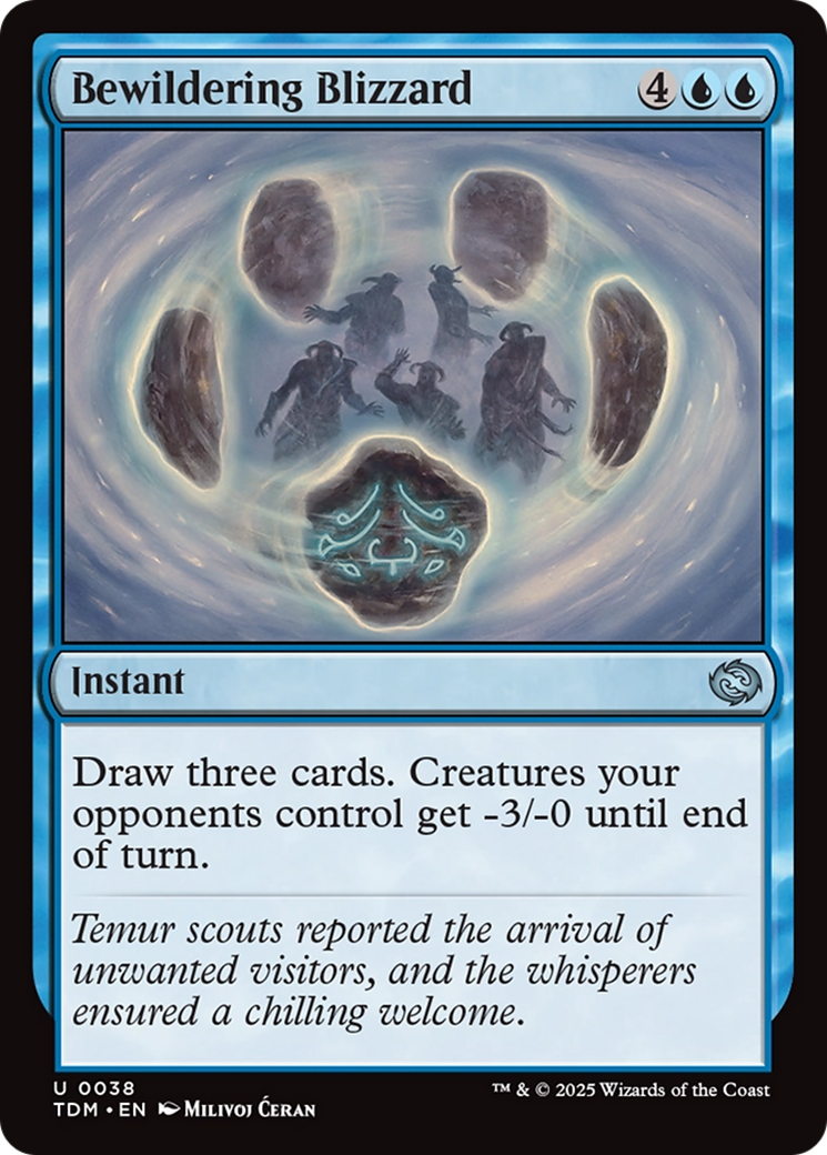 Bewildering Blizzard [Tarkir: Dragonstorm] | Devastation Store