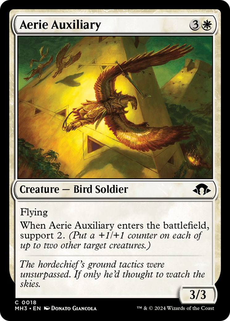 Aerie Auxiliary [Modern Horizons 3] | Devastation Store