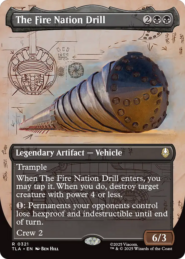 The Fire Nation Drill (Borderless) [Avatar: The Last Airbender] | Devastation Store