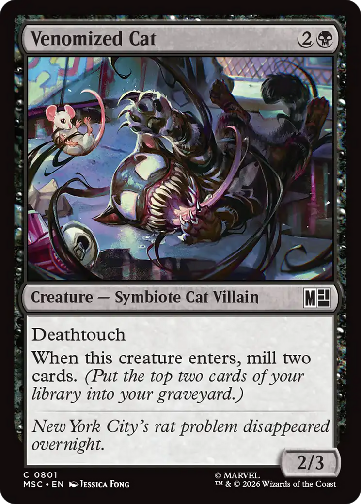 Venomized Cat [Marvel Super Heroes Commander] | Devastation Store