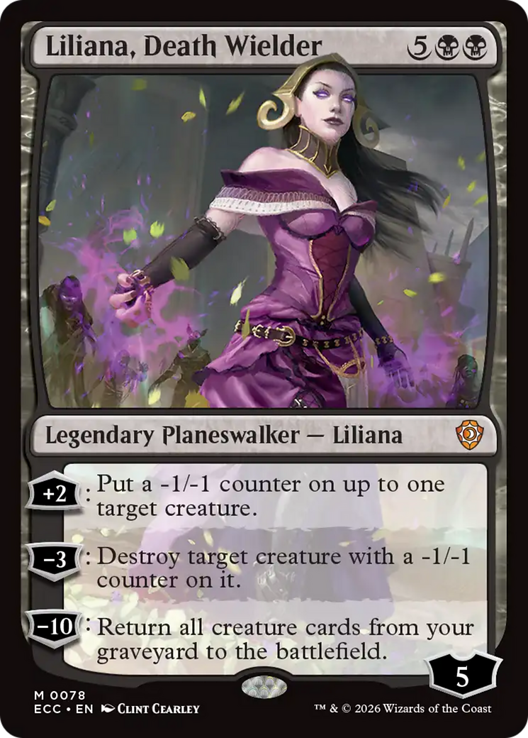 Liliana, Death Wielder [Lorwyn Eclipsed Commander] | Devastation Store