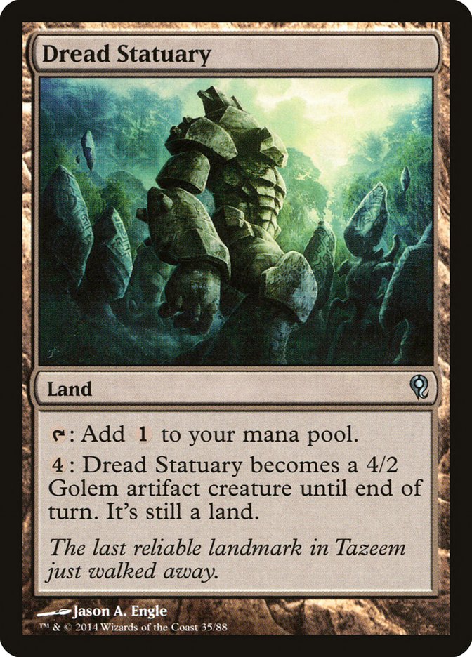 Dread Statuary [Duel Decks: Jace vs. Vraska] | Devastation Store