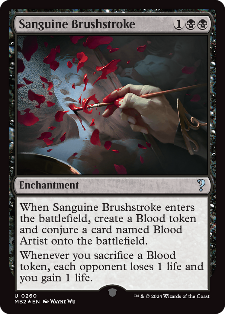 Sanguine Brushstroke [Mystery Booster 2] | Devastation Store