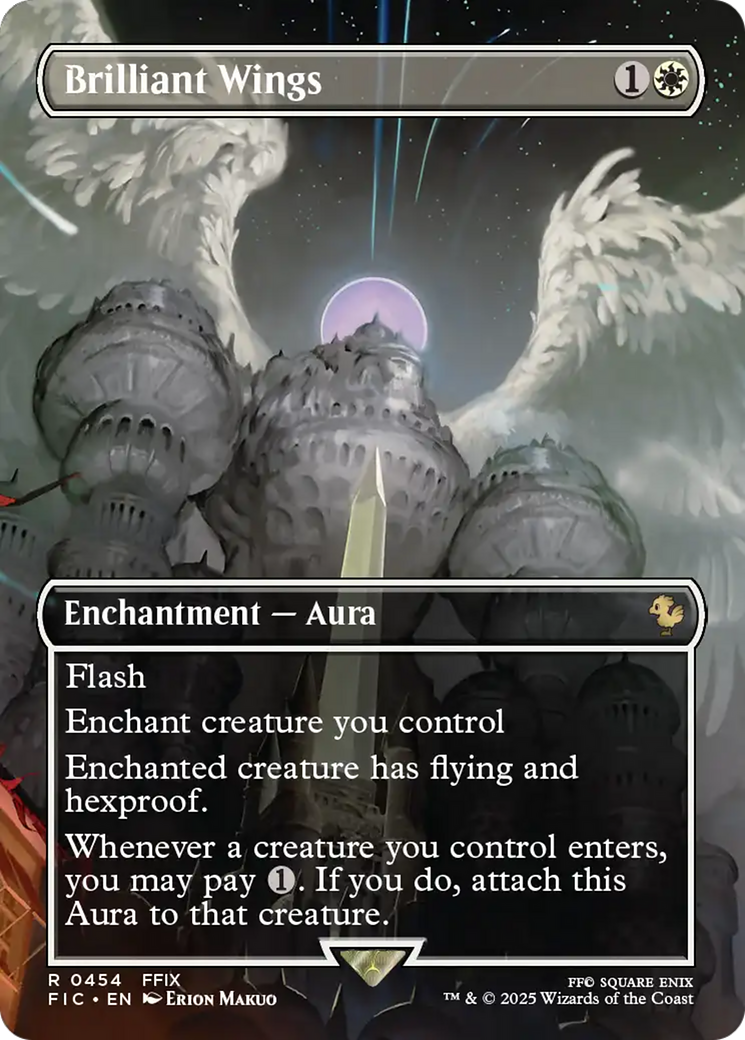 Brilliant Wings (Borderless) [FINAL FANTASY Commander] | Devastation Store