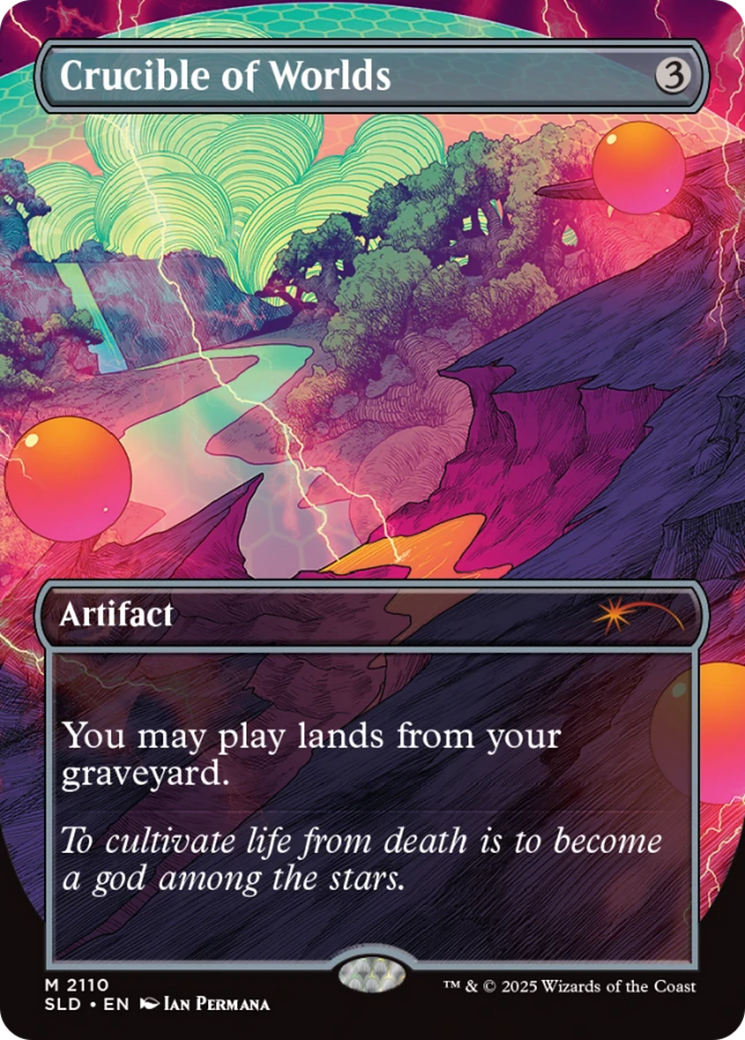 Crucible of Worlds (Galaxy Foil) [Secret Lair Drop Series] | Devastation Store
