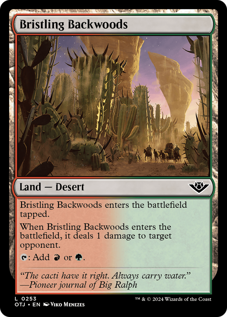 Bristling Backwoods [Outlaws of Thunder Junction] | Devastation Store