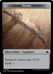 Sword // Manifold Mouse Double-Sided Token [Bloomburrow Tokens] | Devastation Store