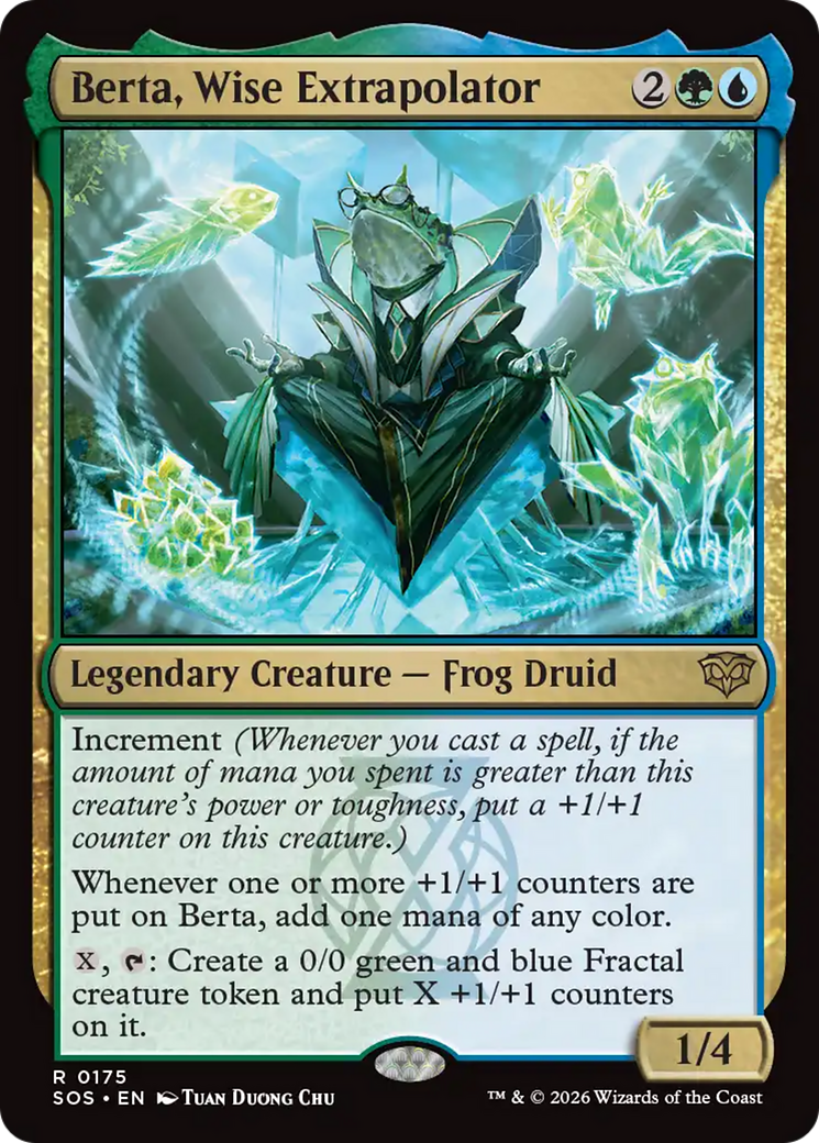 Berta, Wise Extrapolator [Secrets of Strixhaven] | Devastation Store