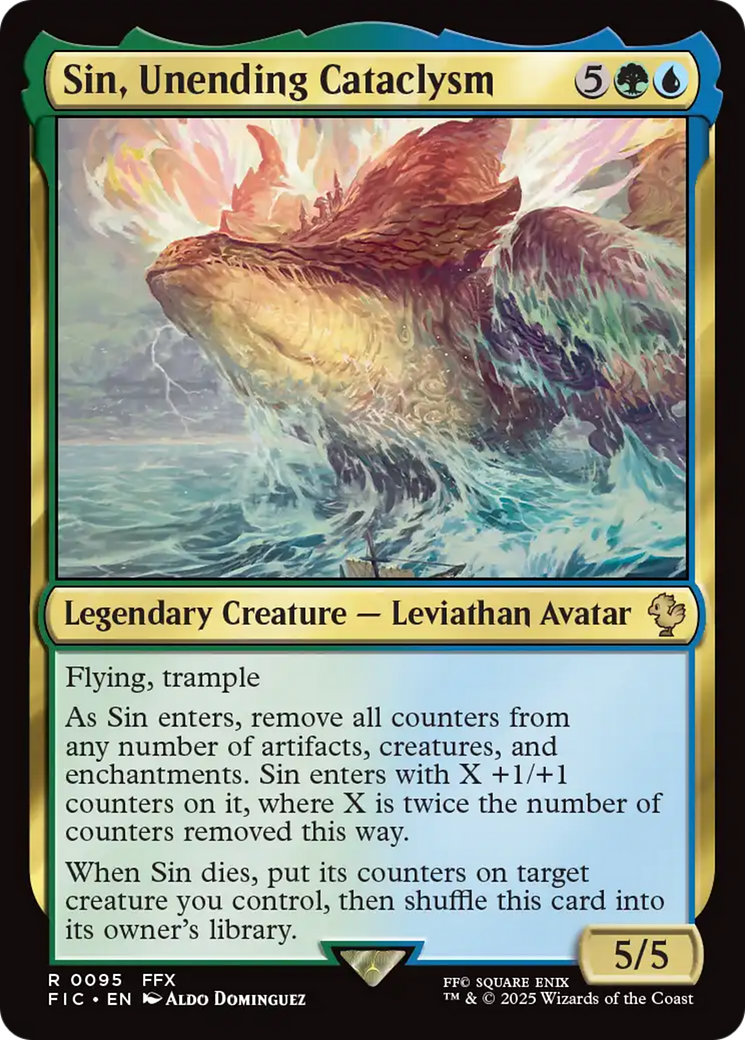 Sin, Unending Cataclysm [FINAL FANTASY Commander] | Devastation Store