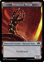 Phyrexian Germ // Phyrexian Wurm (0017) Double-Sided Token [Modern Horizons 3 Tokens] | Devastation Store