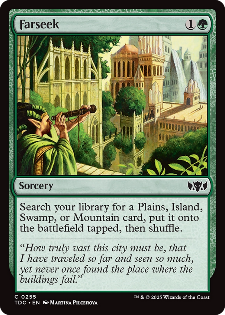Farseek [Tarkir: Dragonstorm Commander] | Devastation Store