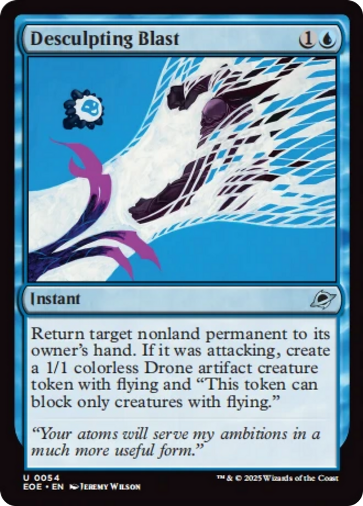 Desculpting Blast [Edge of Eternities] | Devastation Store