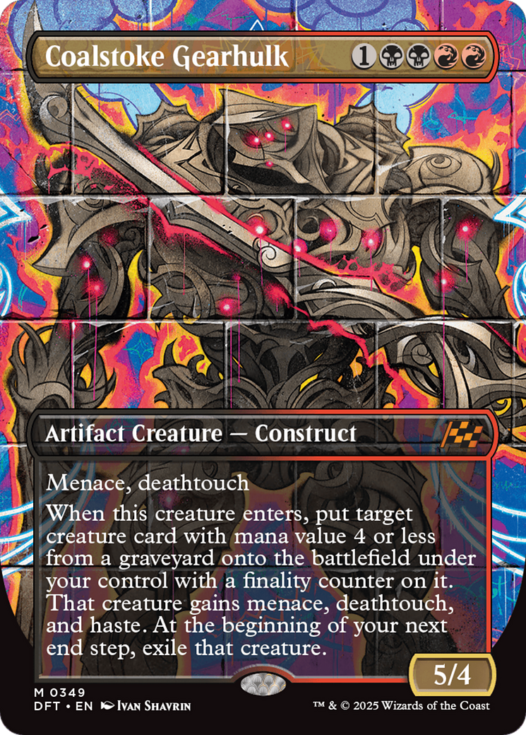 Coalstoke Gearhulk (Borderless) [Aetherdrift] | Devastation Store