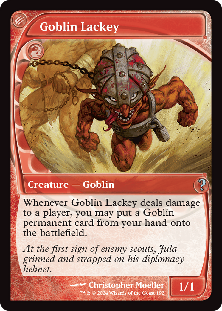 Goblin Lackey (Future Sight) [Mystery Booster 2] | Devastation Store