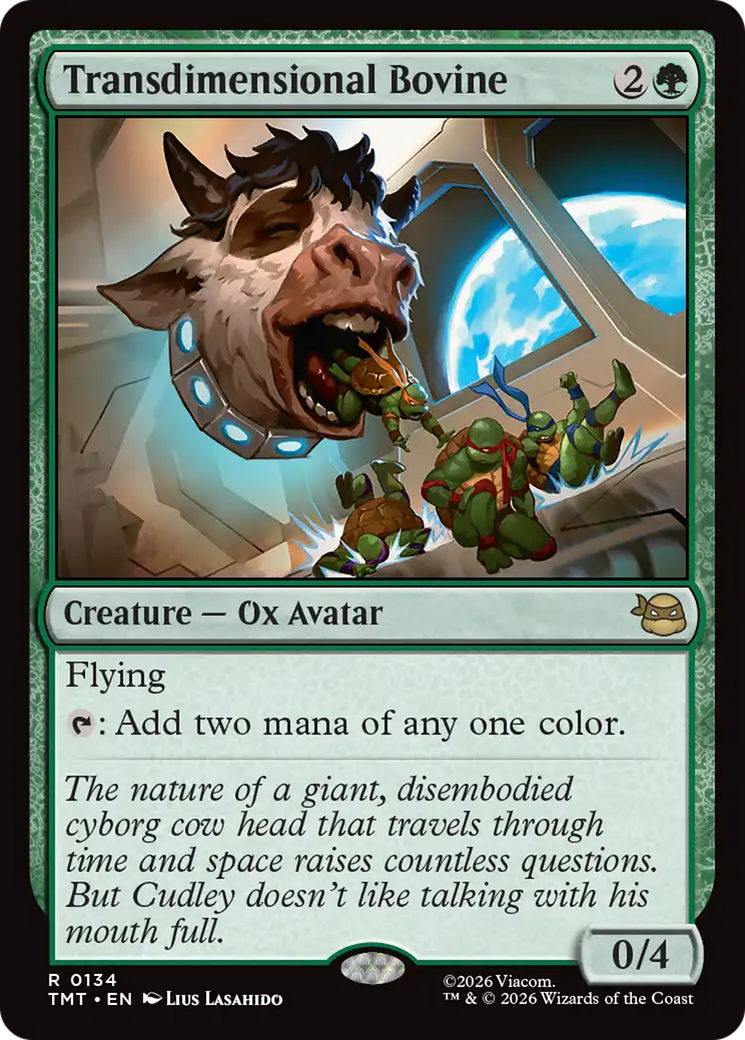 Transdimensional Bovine [Teenage Mutant Ninja Turtles] | Devastation Store