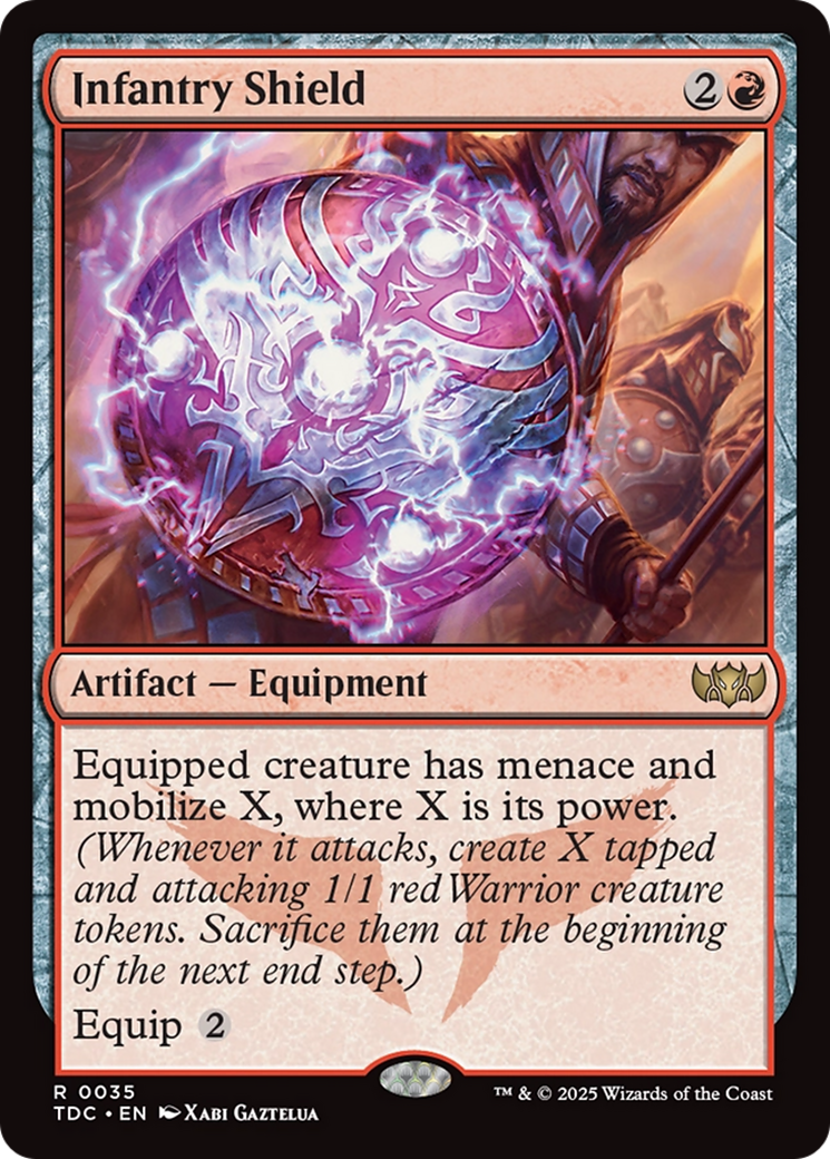 Infantry Shield [Tarkir: Dragonstorm Commander] | Devastation Store