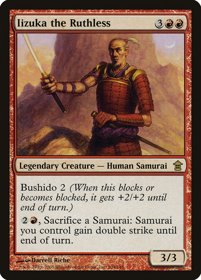 Iizuka the Ruthless [Saviors of Kamigawa] | Devastation Store