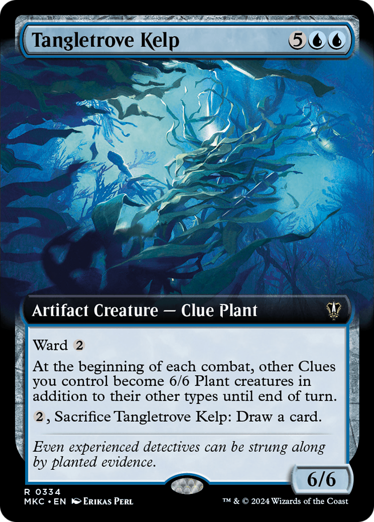 Tangletrove Kelp (Extended Art) [Murders at Karlov Manor Commander] | Devastation Store