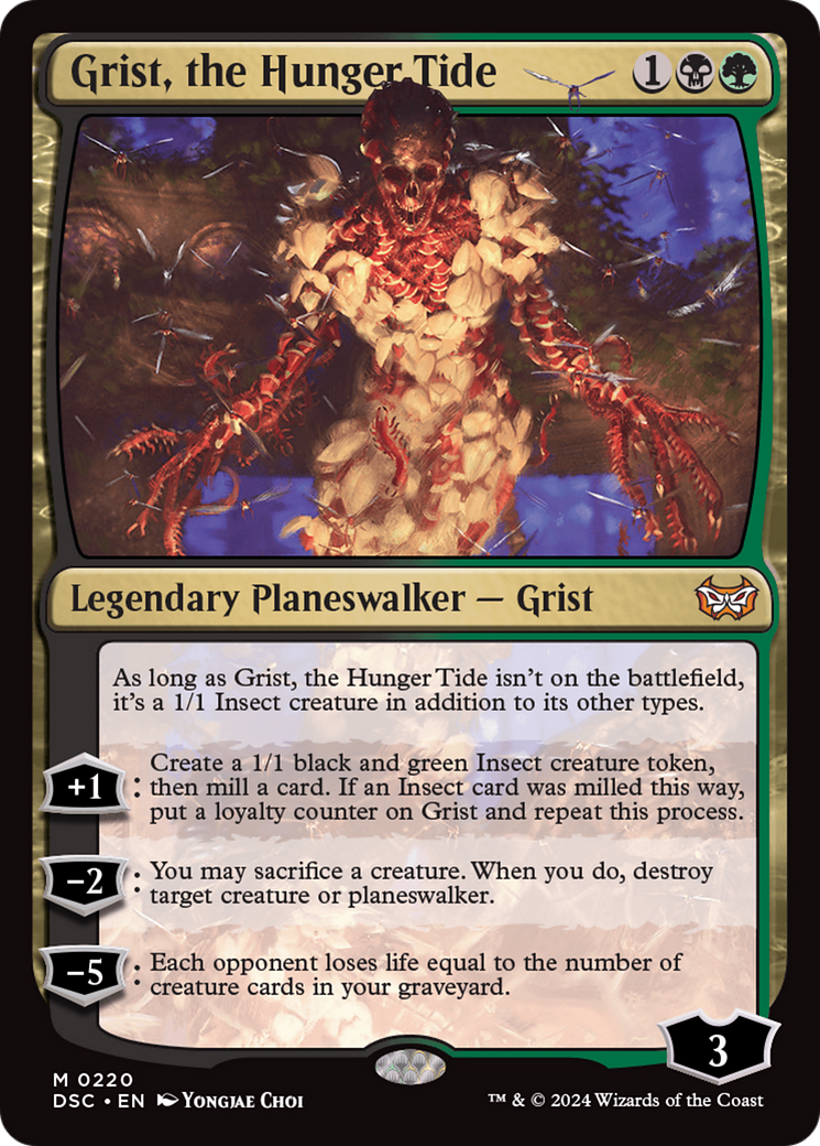 Grist, the Hunger Tide [Duskmourn: House of Horror Commander] | Devastation Store