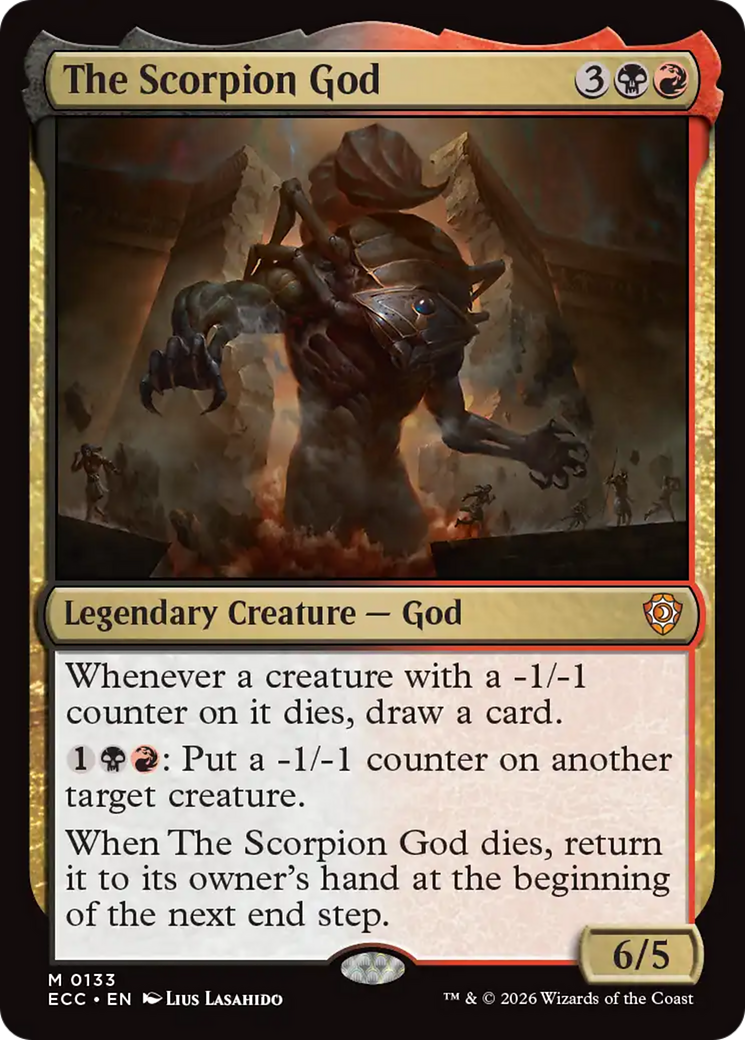 The Scorpion God [Lorwyn Eclipsed Commander] | Devastation Store