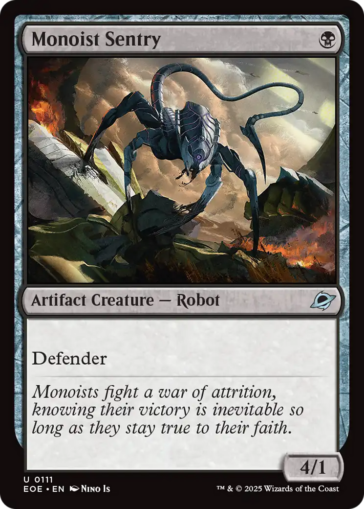 Monoist Sentry [Edge of Eternities] | Devastation Store